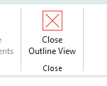 Read mode view in Microsoft Word
